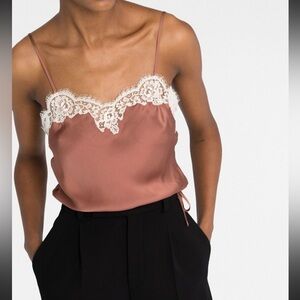 Saint Laurent‎ Silk lace cami